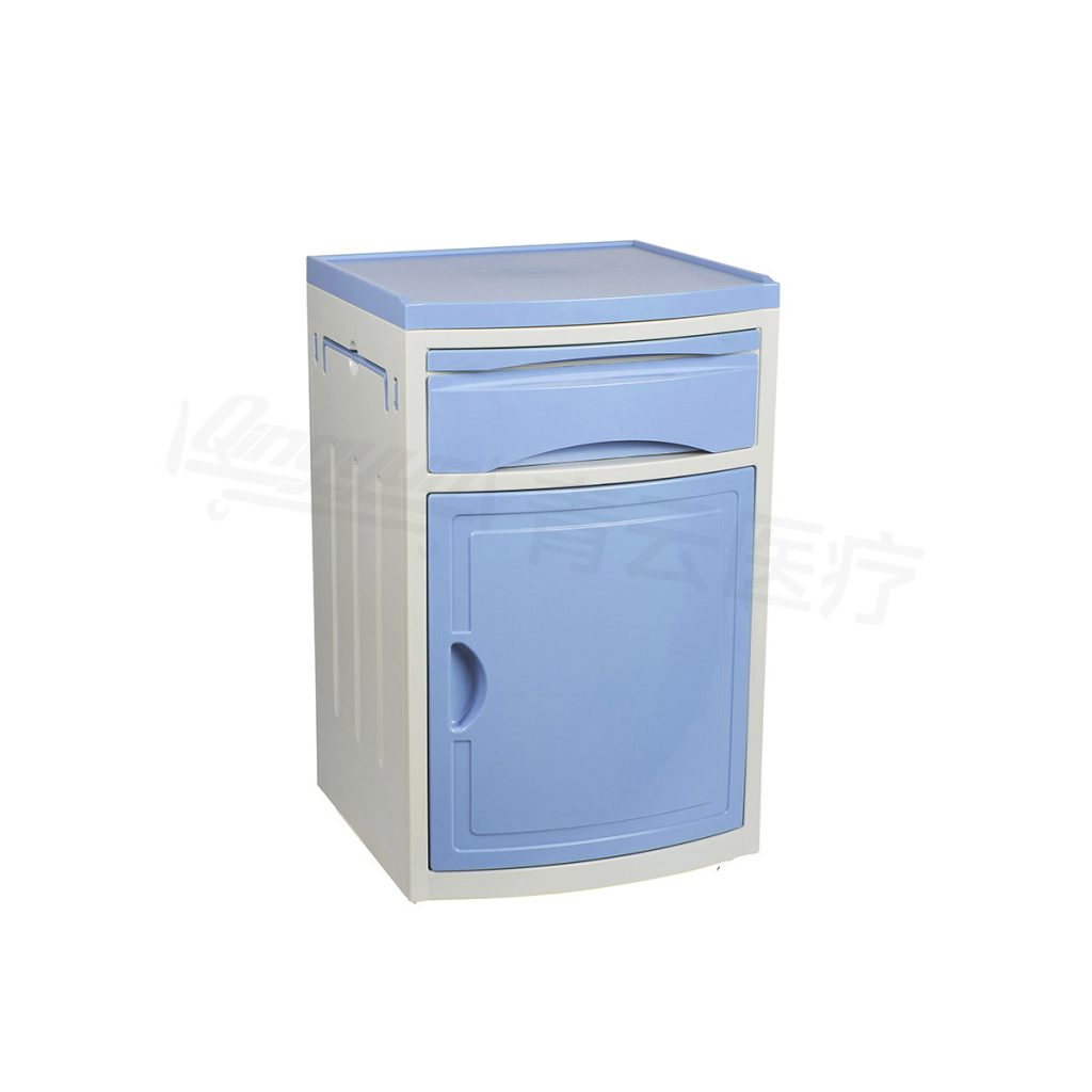 QYC207 ABS床头柜-白方新